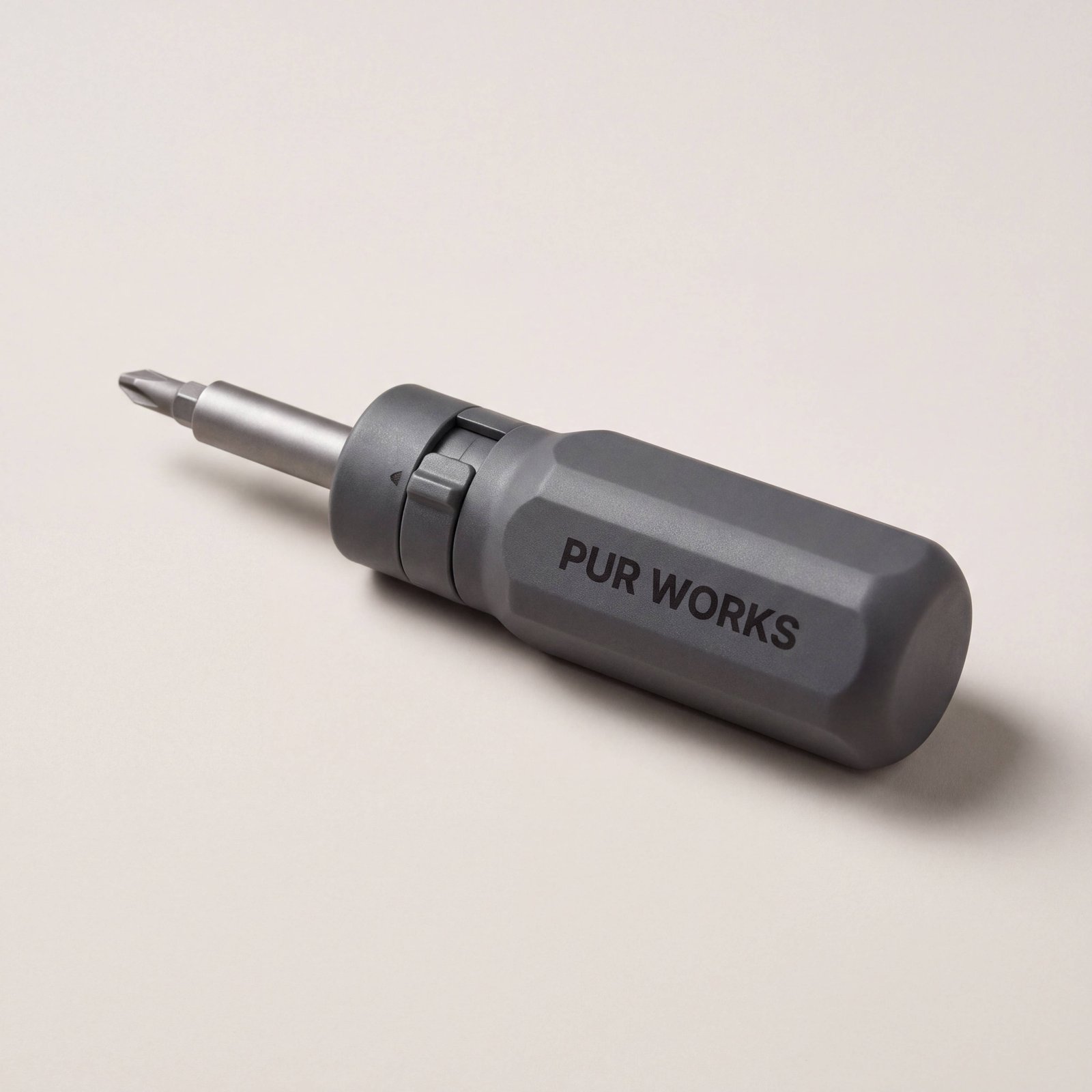 Ratcheting Driver with Bit Store