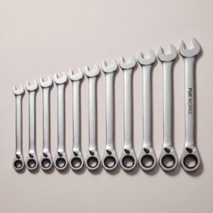Ratcheting Spanner Set, 12 Piece