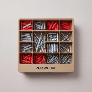 Wall Anchor Assortment, Mixed